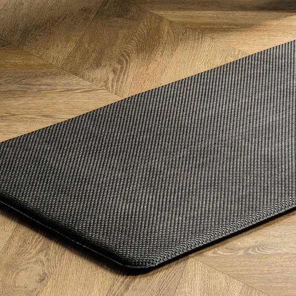 Casual Solid Anti Fatigue Kitchen Or Laundry Room Comfort Mat 20in X 42in